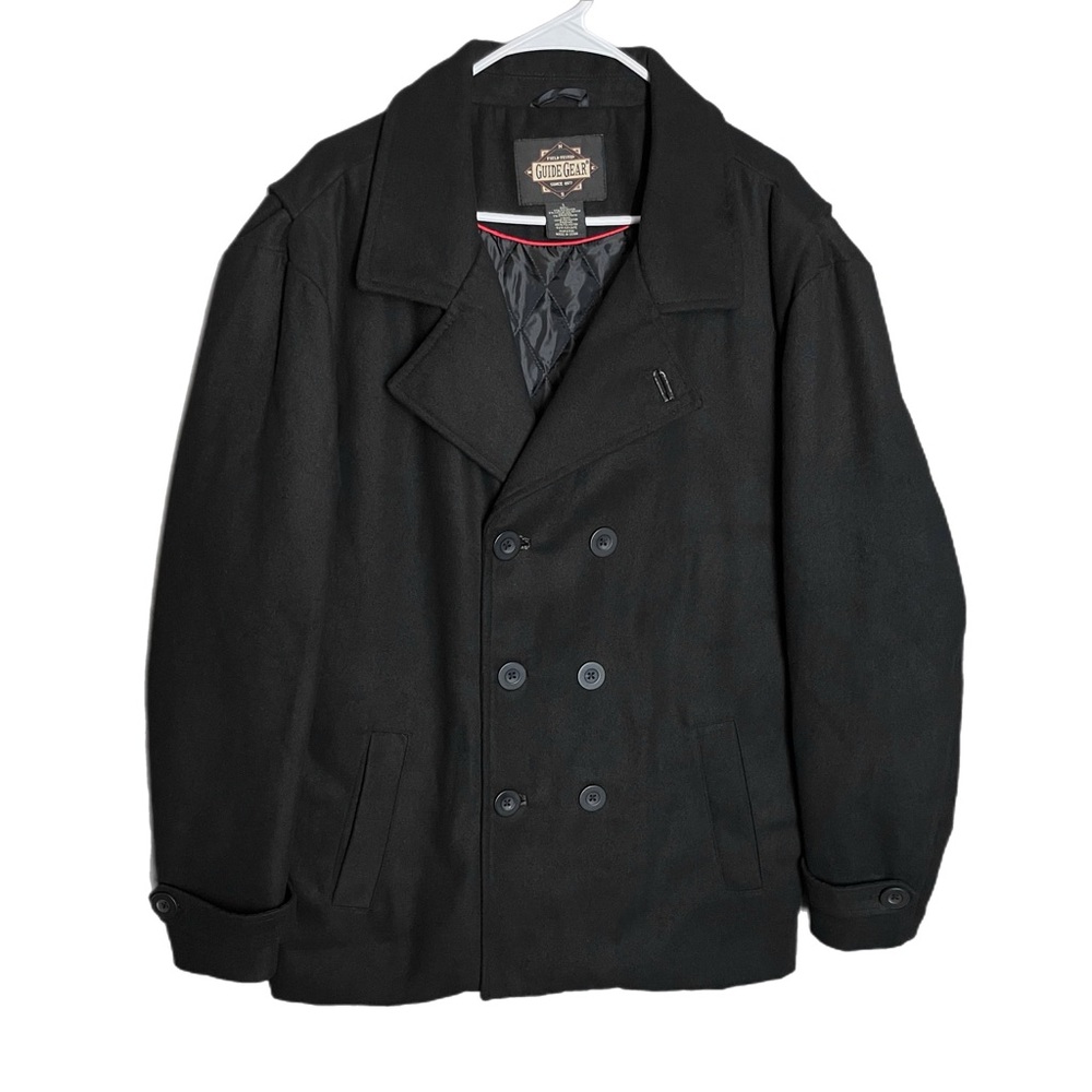 Guide Gear Men’s Double Breasted Peacoat Size Large